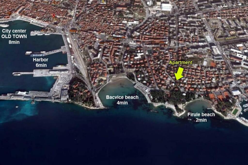 Joy4You Apt Near Beach And Center Split Extérieur photo